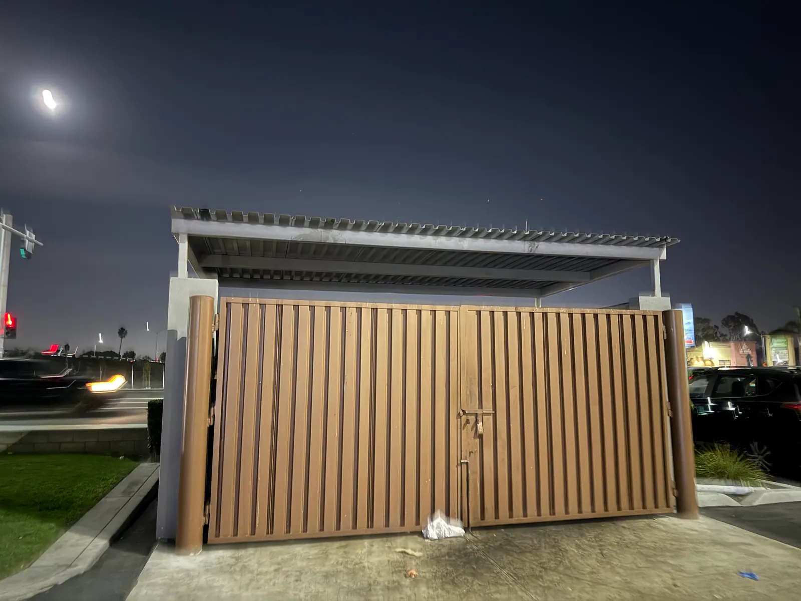 Industrial Steel Commercial Gates