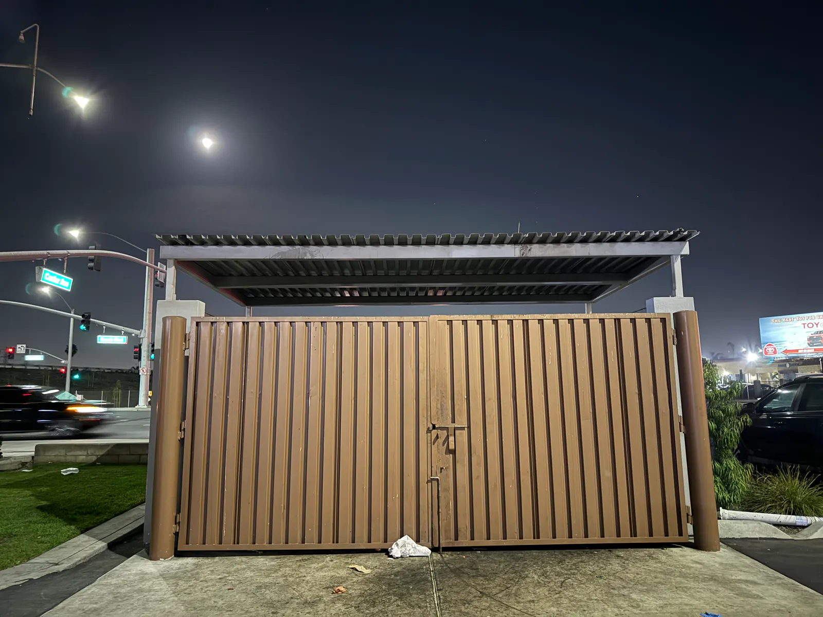 Industrial Steel Commercial Gates