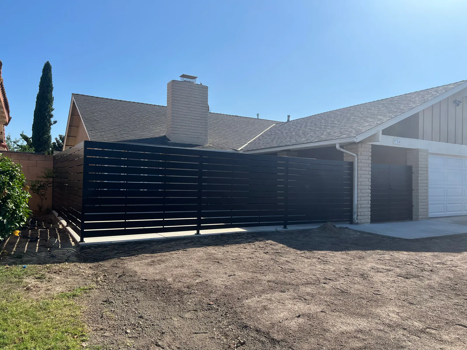 Modern Steel Driveway Gates
