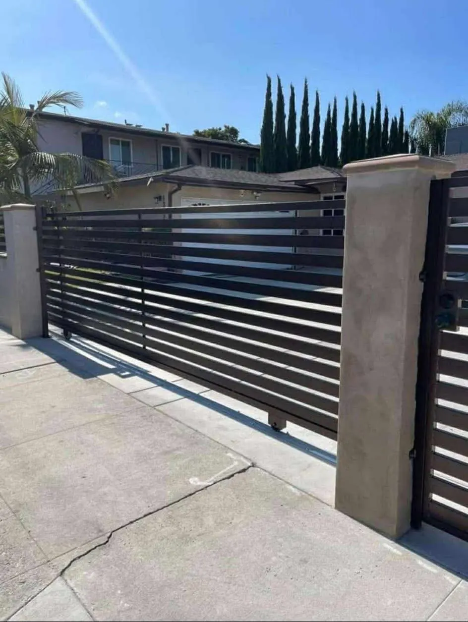 Modern Steel Driveway Gates