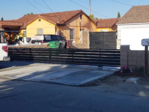 Modern Steel Driveway Gates