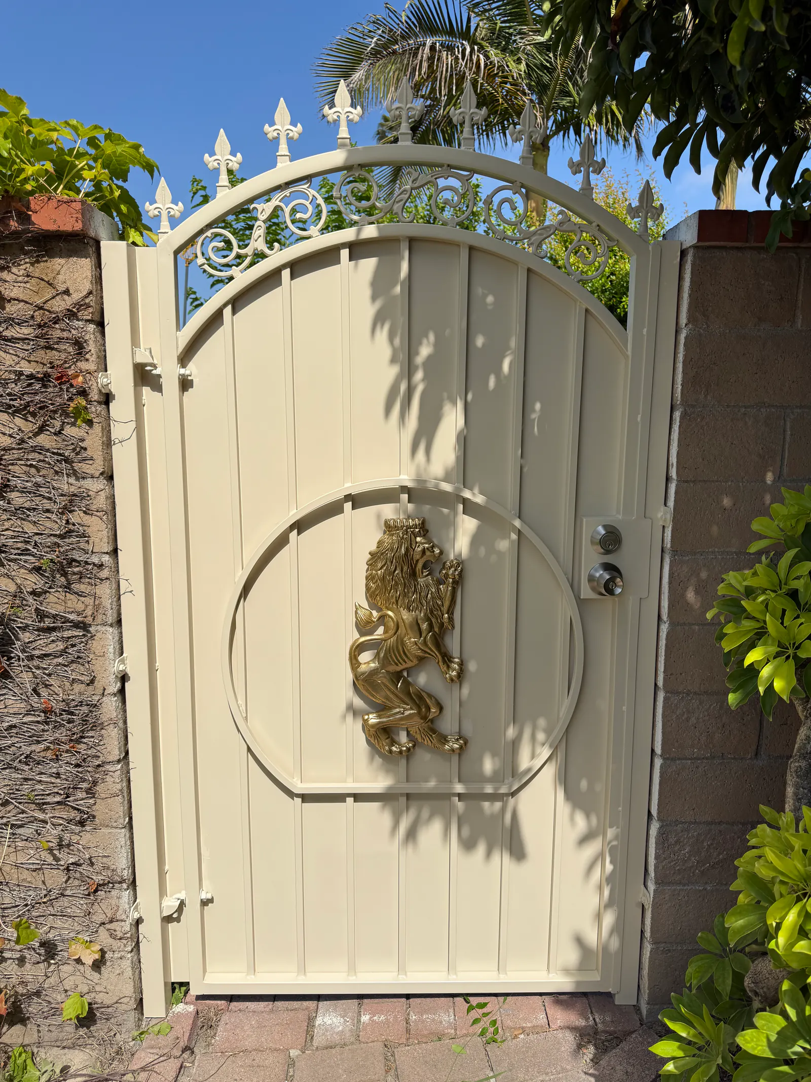 Ornate Steel Entry Gates