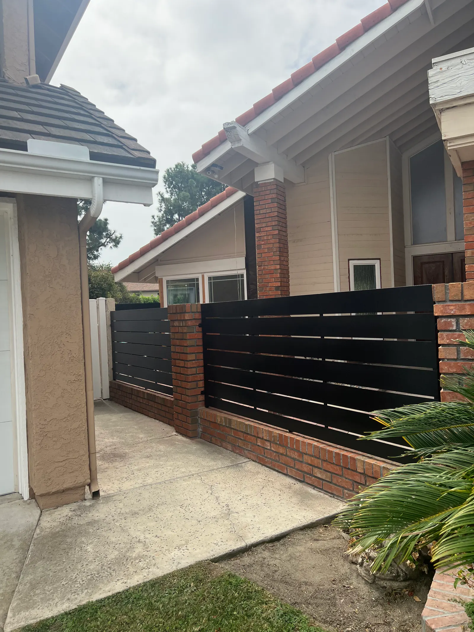 Modern Steel Side Gates