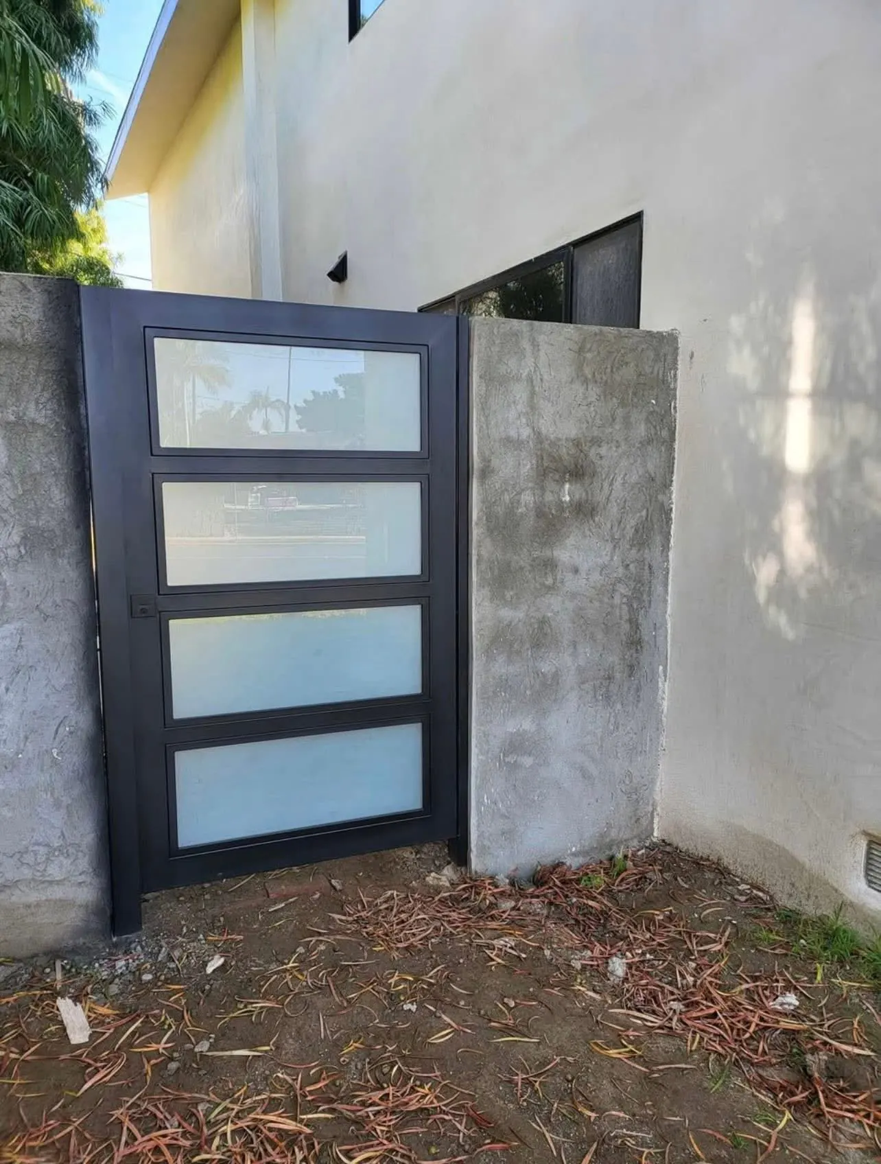 Modern Steel Side Gates