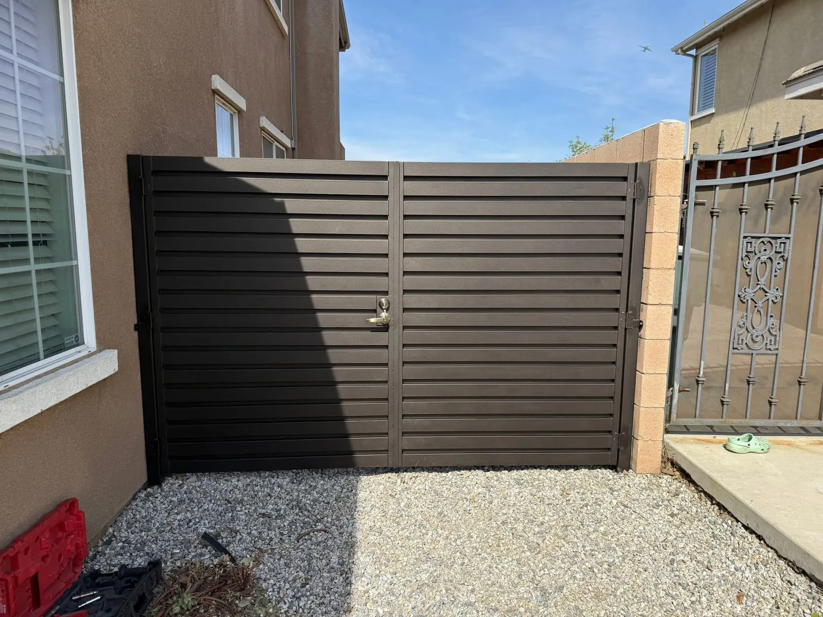 Modern Steel Side Gates
