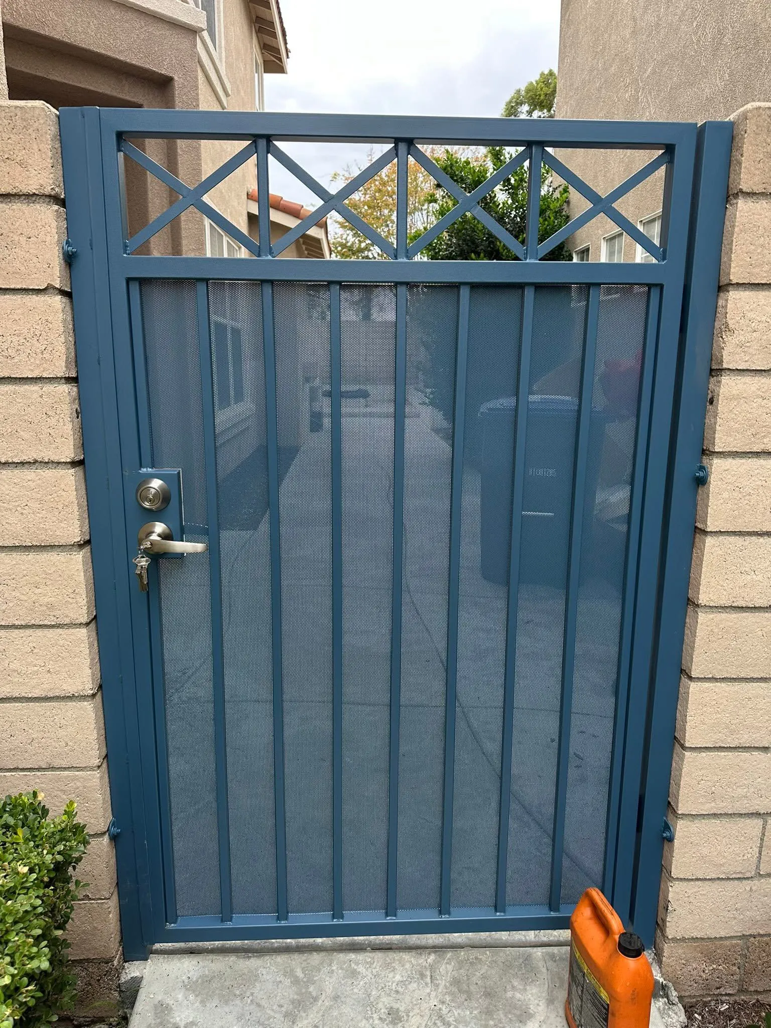 Minimalist Steel Side Gates