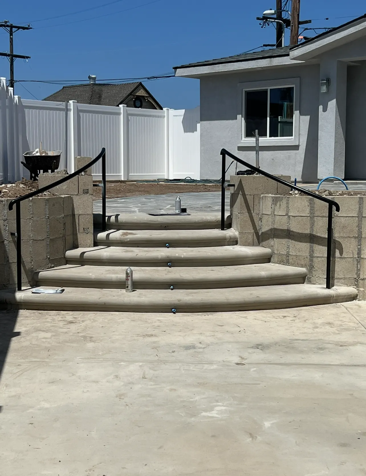 Minimalist Steel Stair Railings