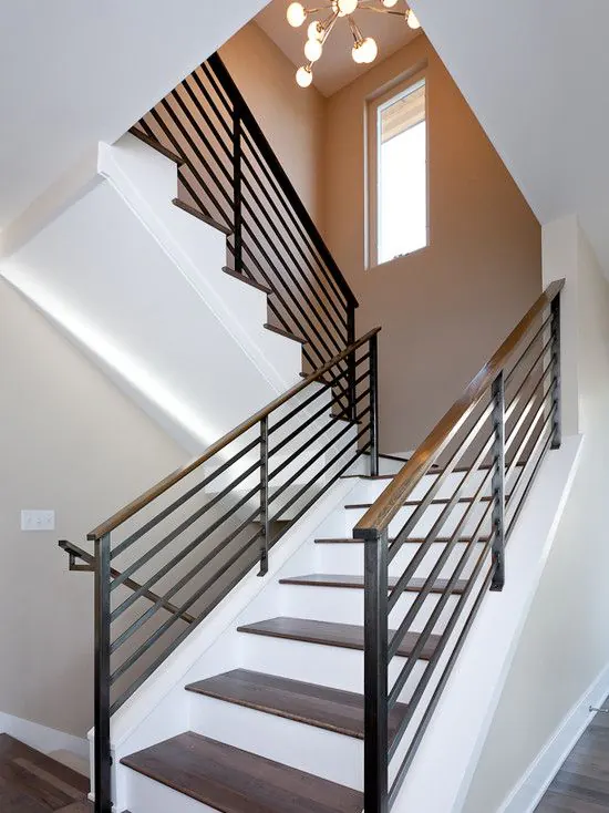 Modern Steel Stair Railings