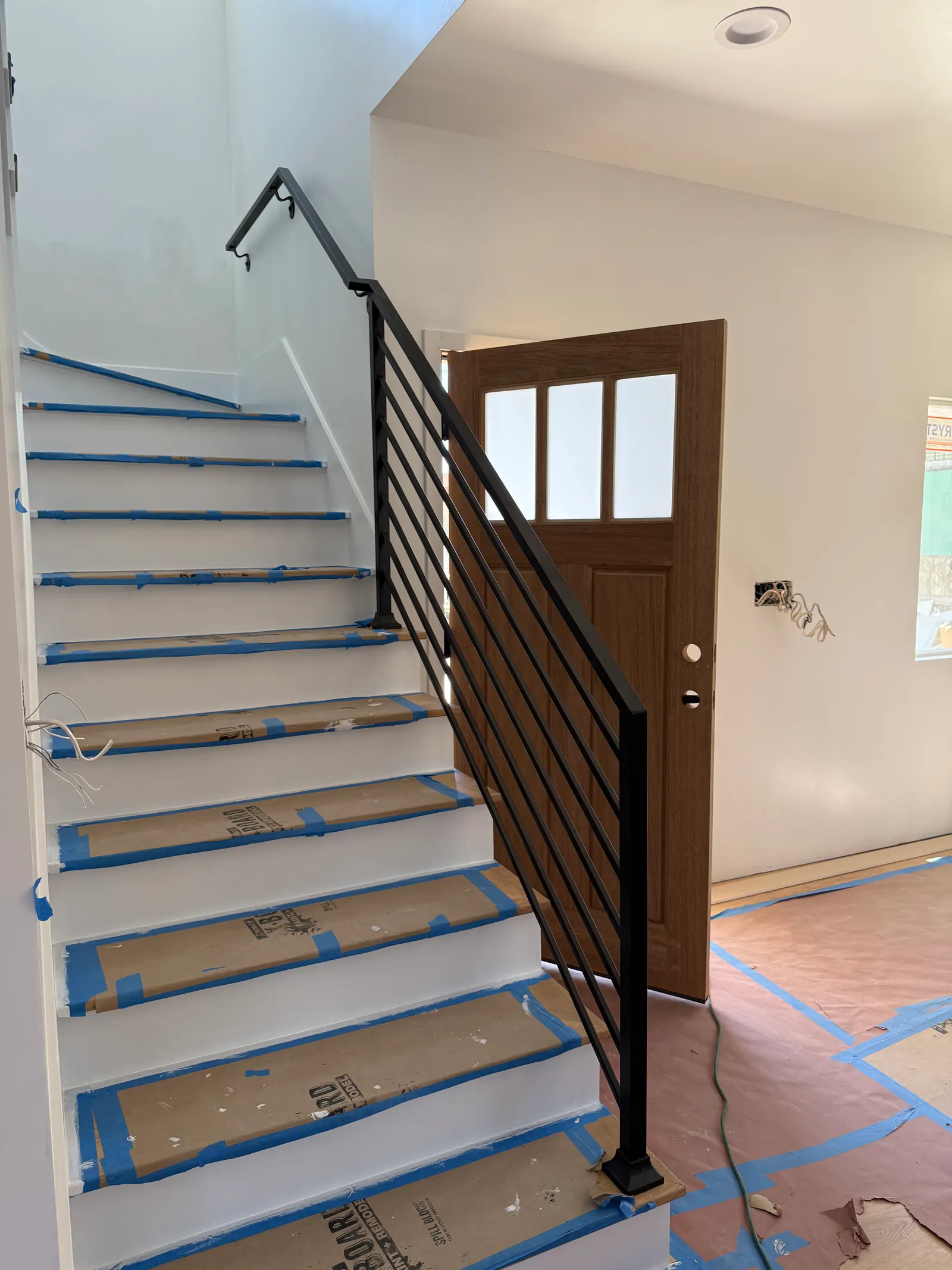 Modern Steel Stair Railings