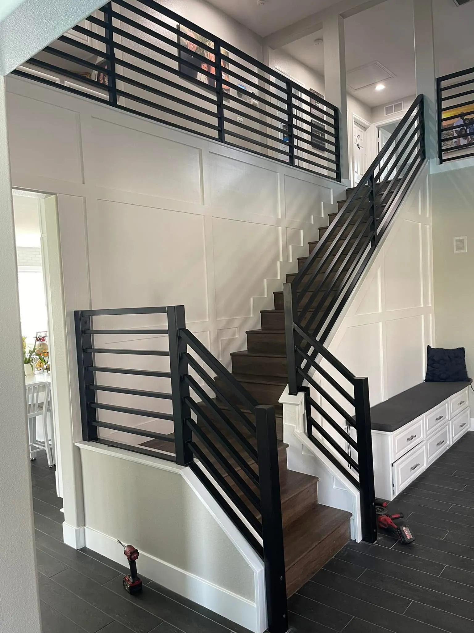 Modern Steel Stair Railings