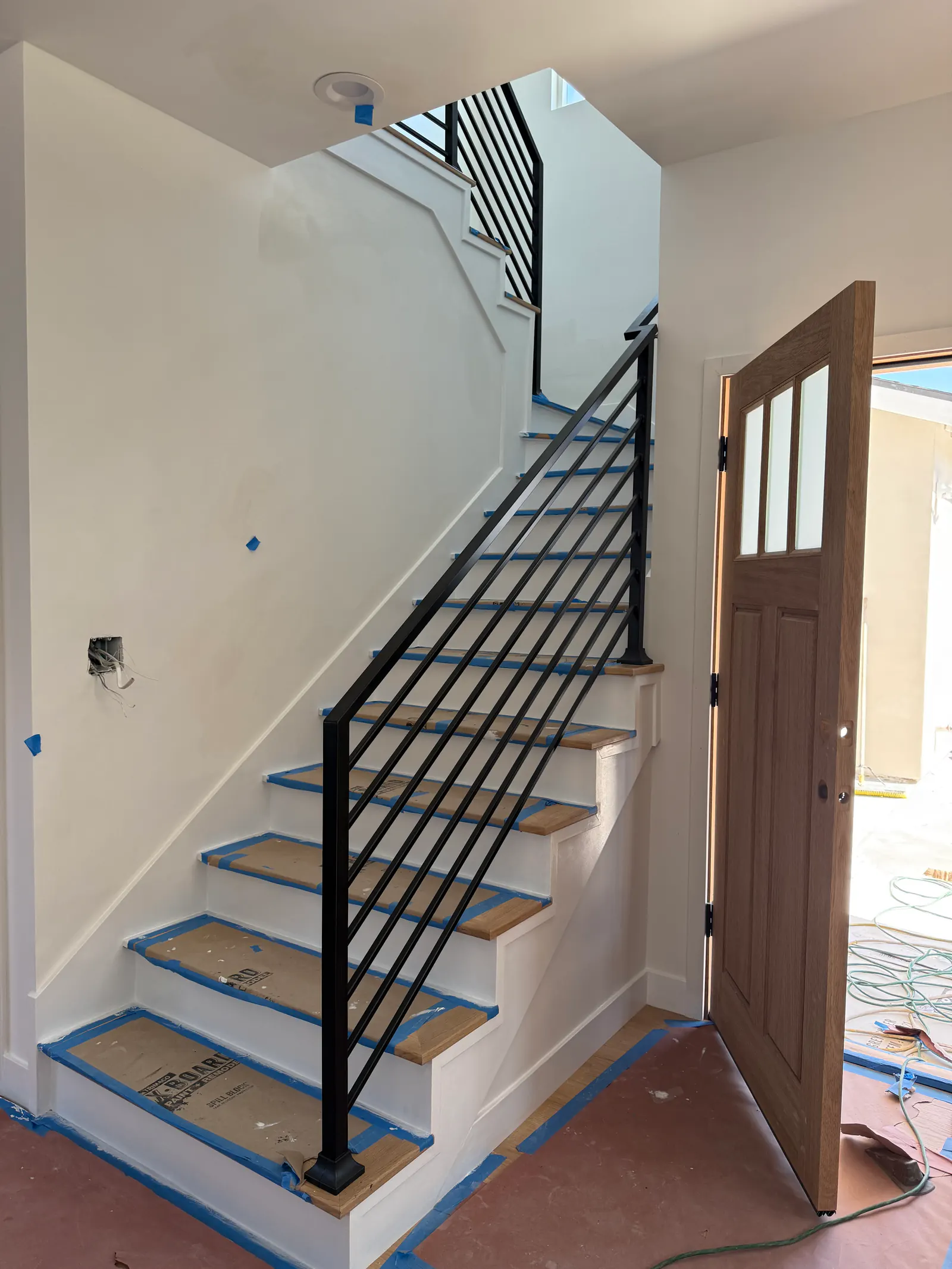 Modern Steel Stair Railings