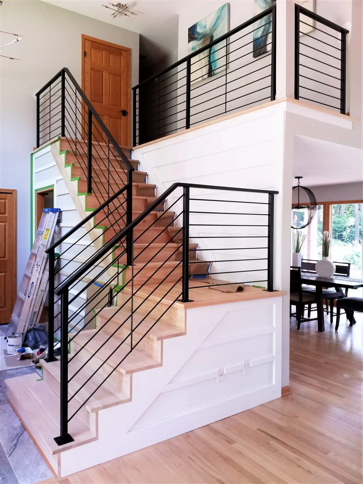 Modern Steel Stair Railings