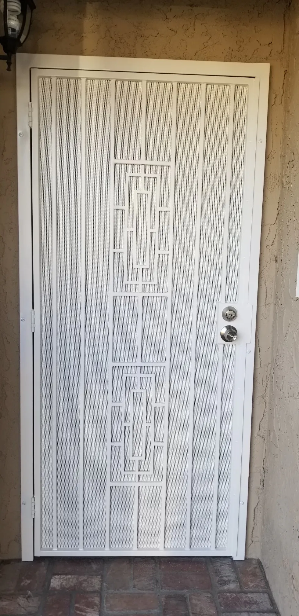 Minimalist Steel Security Doors