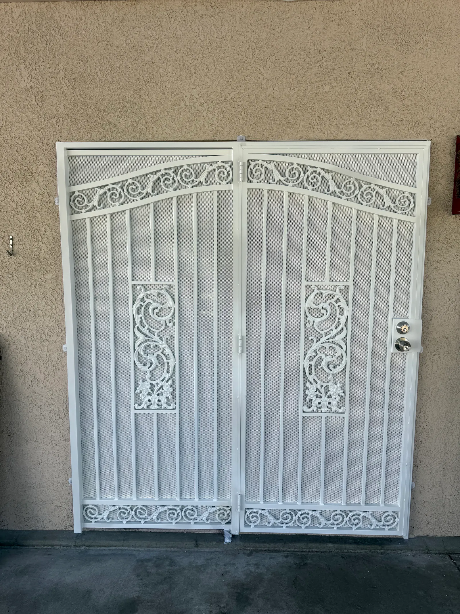 Ornate Steel Security Doors