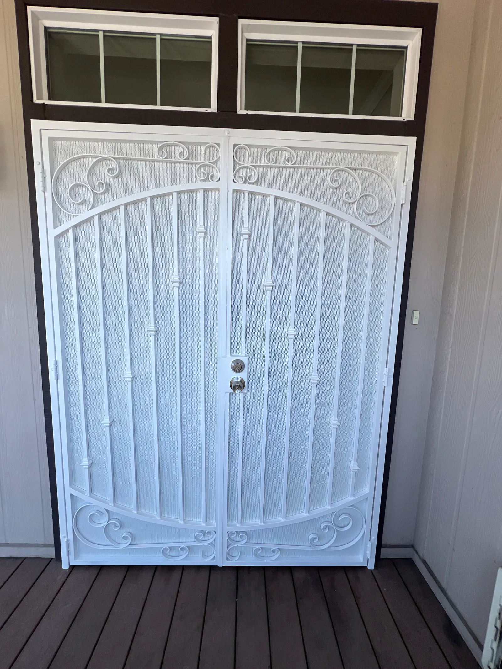 Traditional Steel Security Doors