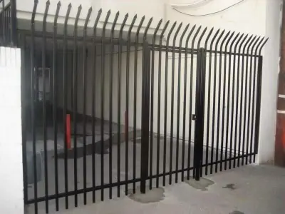 Industrial Steel Security Gates