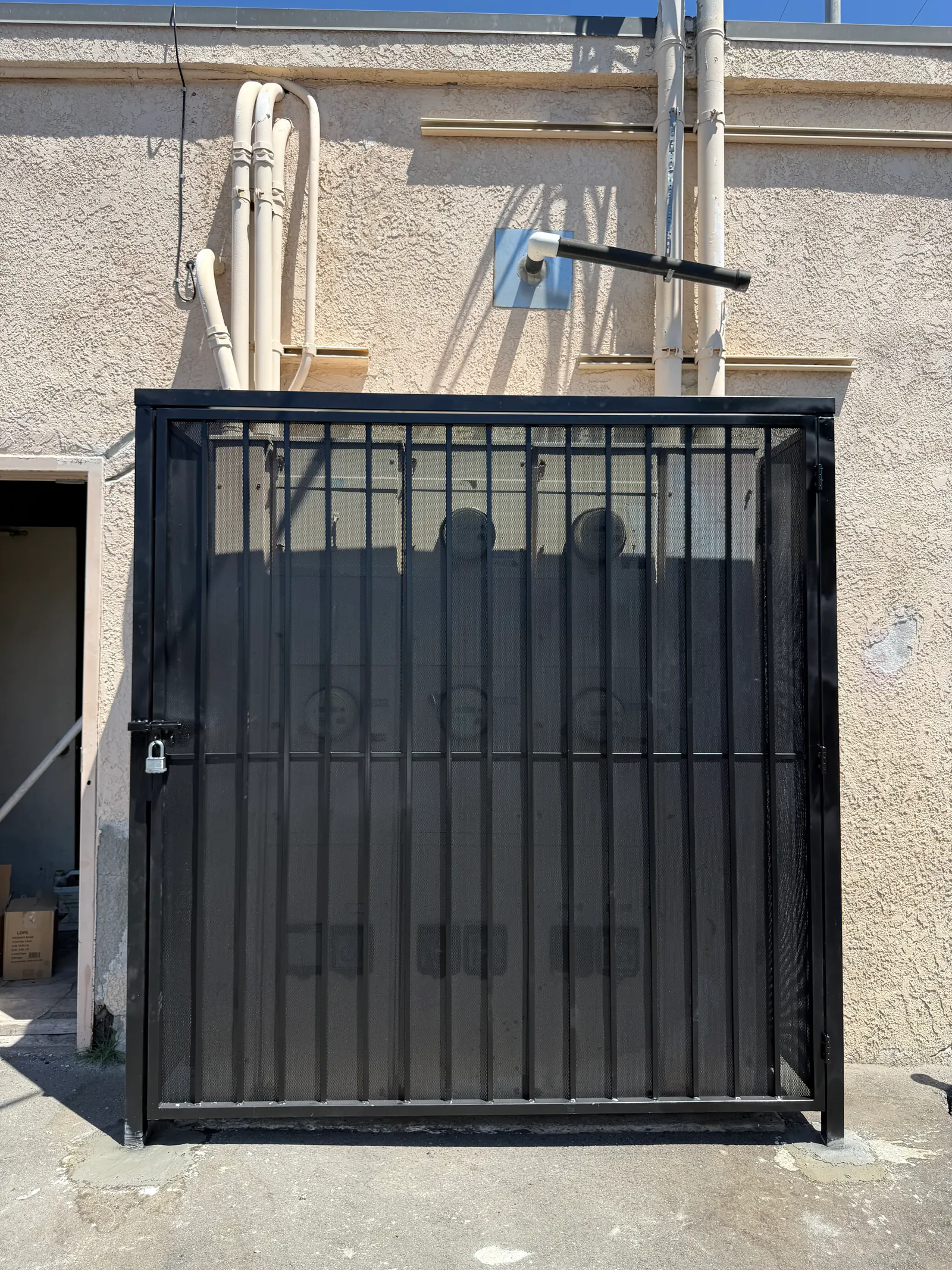 Industrial Steel Security Gates
