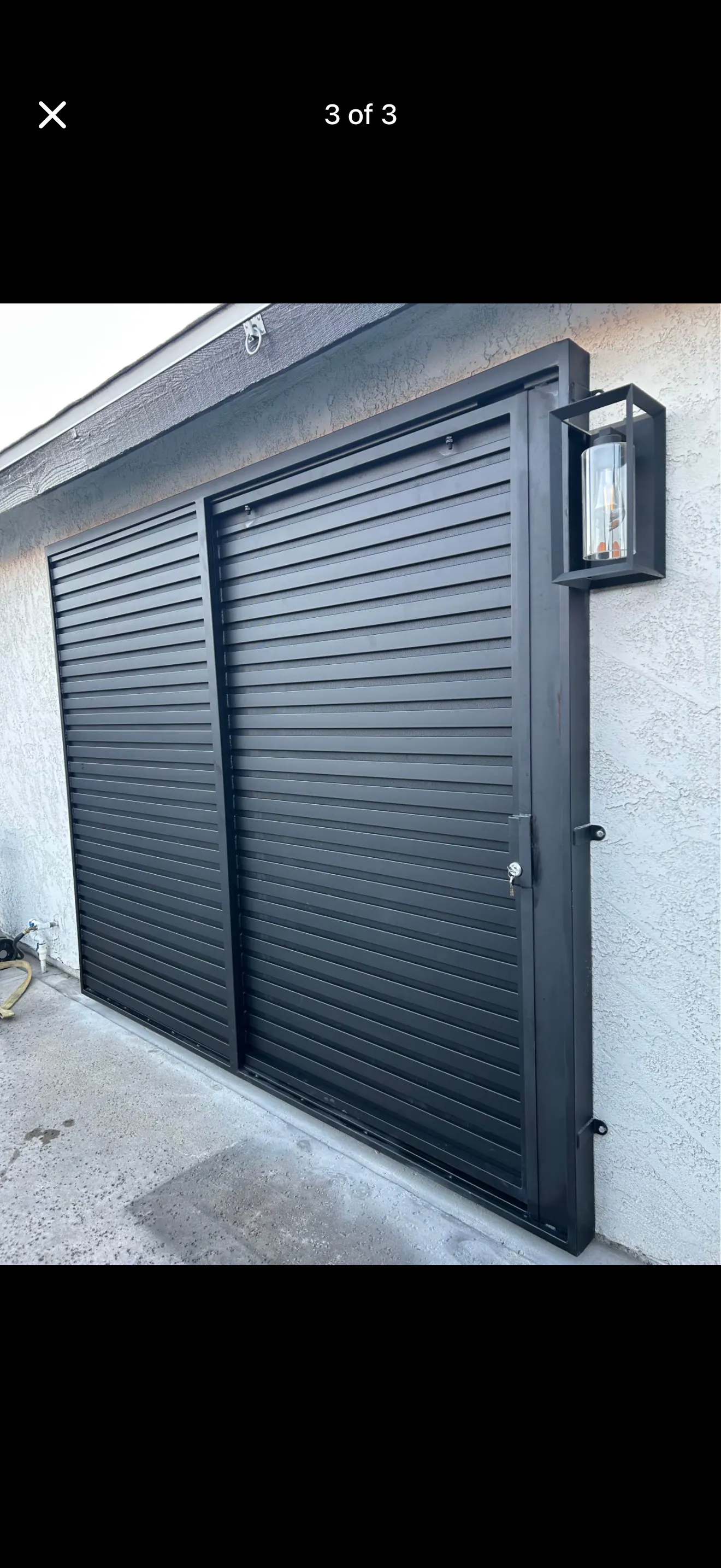 Modern Steel Security Gates