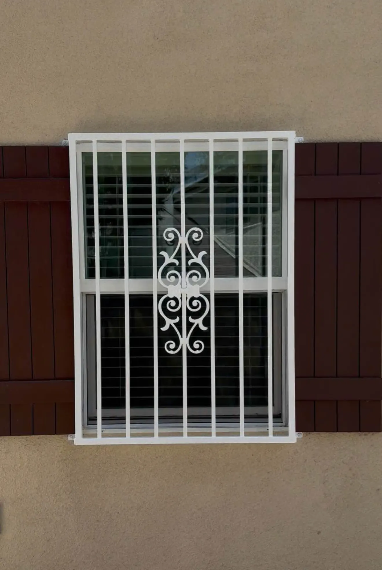 Traditional Wrought-Iron Security Windows