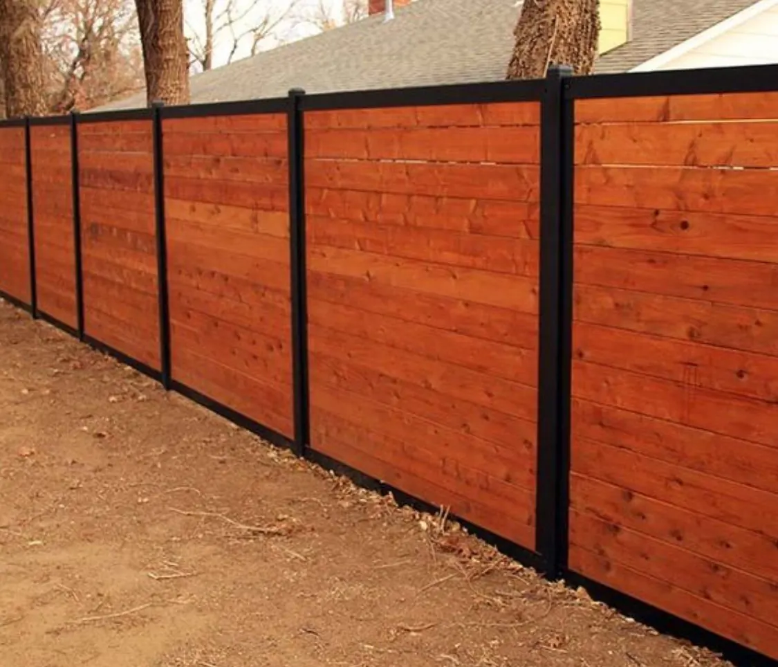 Modern Mixed-Metal Fencing and Barriers