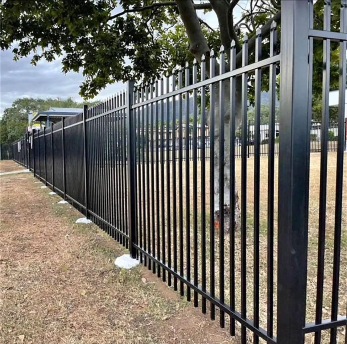Industrial Steel Fencing and Barriers