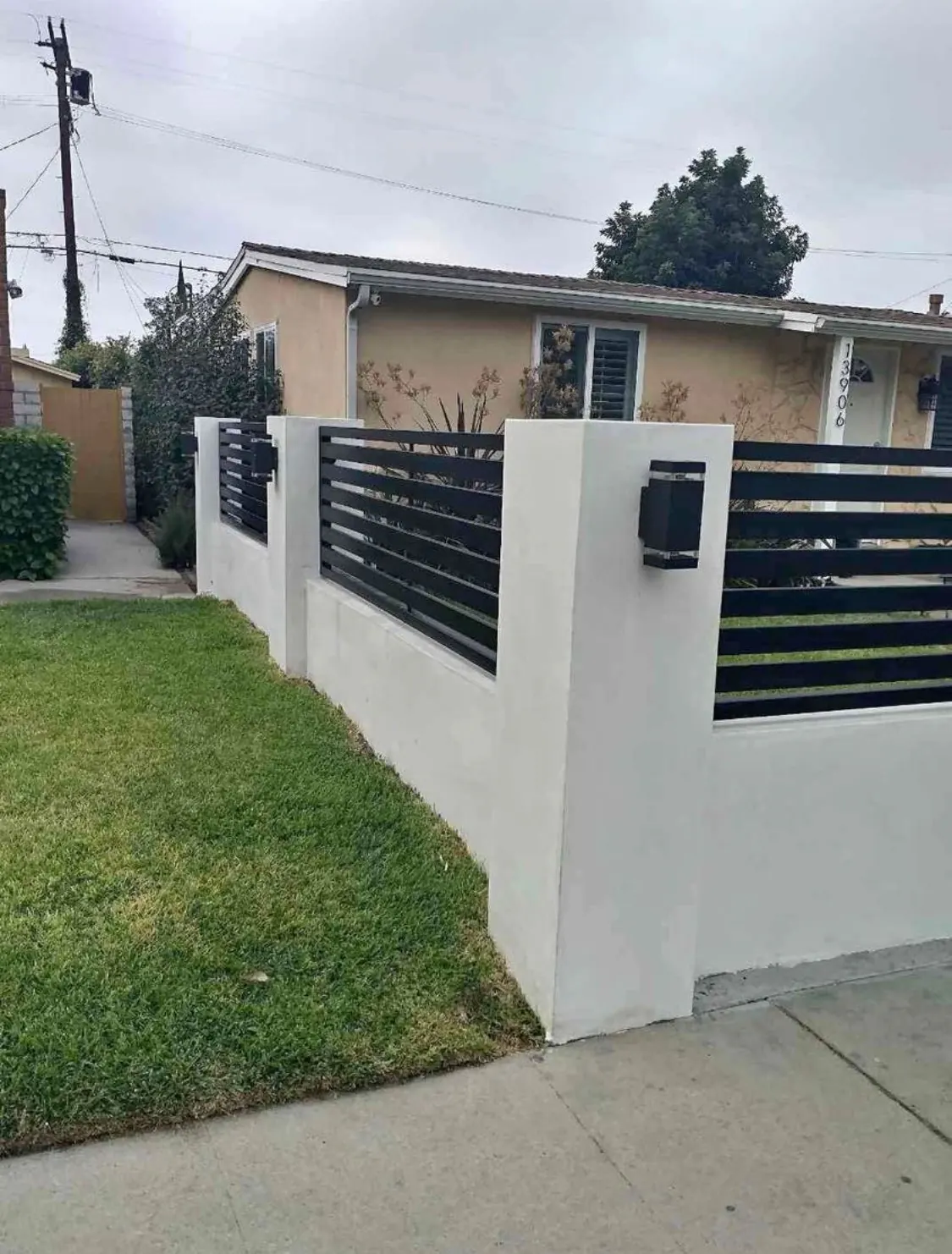 Modern Steel Fencing and Barriers