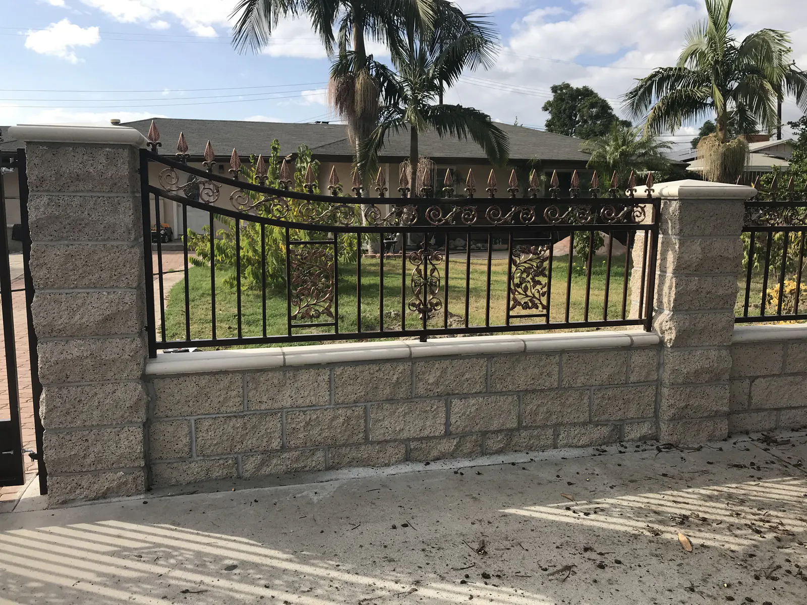 Ornate Wrought-Iron Fencing and Barriers