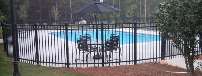 Minimalist Aluminum Pool Fencing